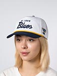 Бейсболка AMERICAN NEEDLE арт. 23008A-SLB Saint Louis Blues Roscoe NHL (темно-синий / белый)